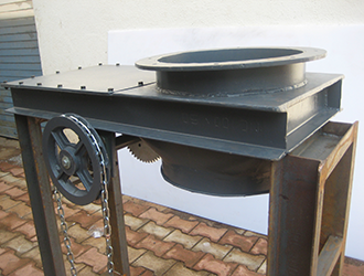 Rack and Pinion Gate