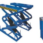 Electro Hydraulic Automobile Lifting Systems - In-ground Scissors Lift